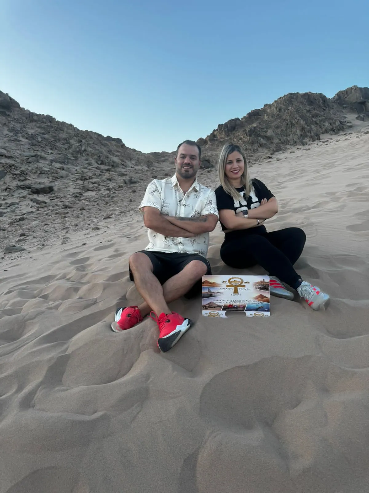 Romantic private desert safari