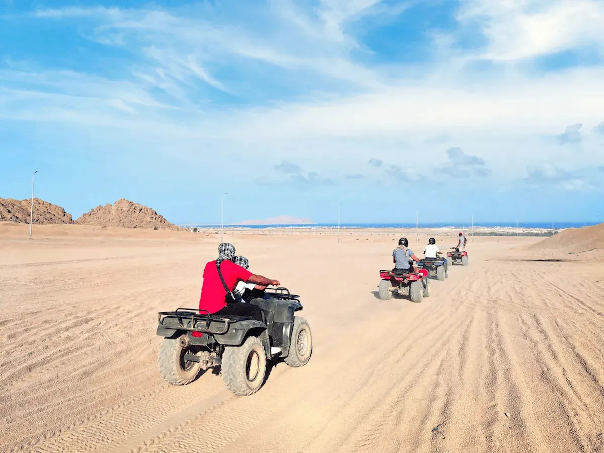 🏍️ Morgen-Quad-Safari – Hurghada